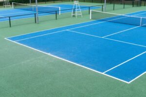 tennis court maintenance