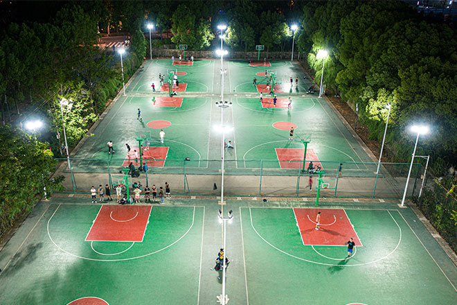 Advantages Of LED Lights For Basketball Courts