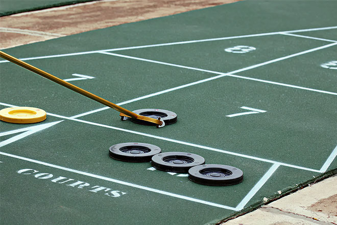 How Shuffleboard Court Resurfacing Works