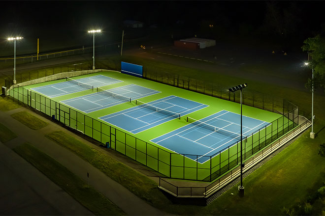 The Advantages Of Using LED Lighting For Tennis Courts