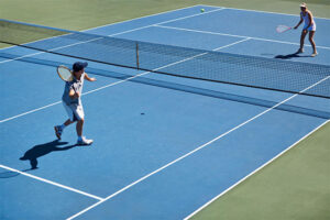 Tennis Court Color: How It Affects Players' Focus And Performance